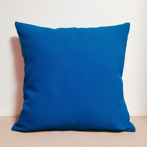 マウンテンリサーチ クッション　人気ブルーカラー　希少アイテム ラスト1] アムンゼン 涼し気な ブルー 無地 クッションカバー