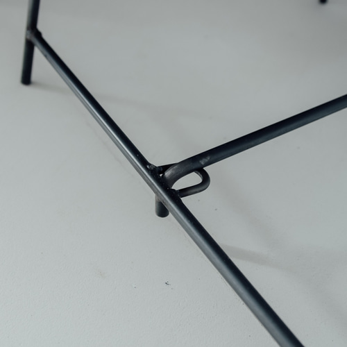 アイアンフレームA型ショップ看板(本体) 木製看板アイアンフレーム ショップ看板製作 幅400 片面タイプ A