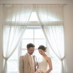 柔らかアンティークカラー　クラッチブーケ　ブトニア付　前撮り　撮影　パーティ　178 10枚目の画像