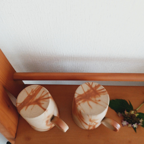 備前焼 ペアマグカップ マグカップ aco 通販 12328137｜Creema(クリーマ)