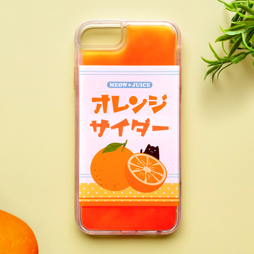 iPhone 11 専用 オレンジ猫ケース iPhone 11 専用 オレンジ猫ケース