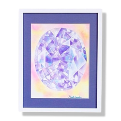 水彩画 原画 白い宝石 72fa06b248362294f037918f51f9e5
