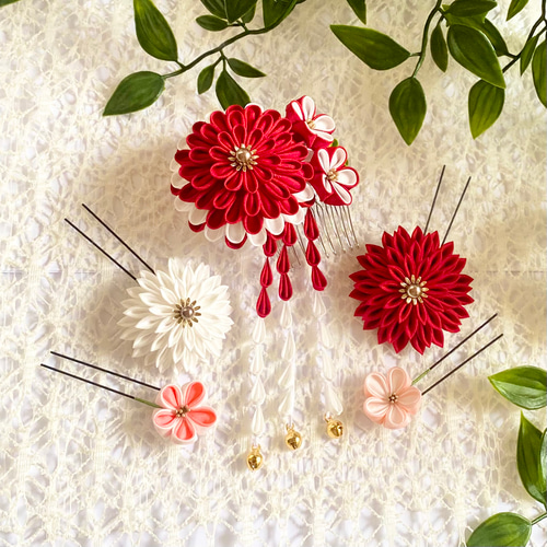 特集掲載】～上質な髪飾りで豊かなハレの日を～ 七五三髪飾り7歳様向け