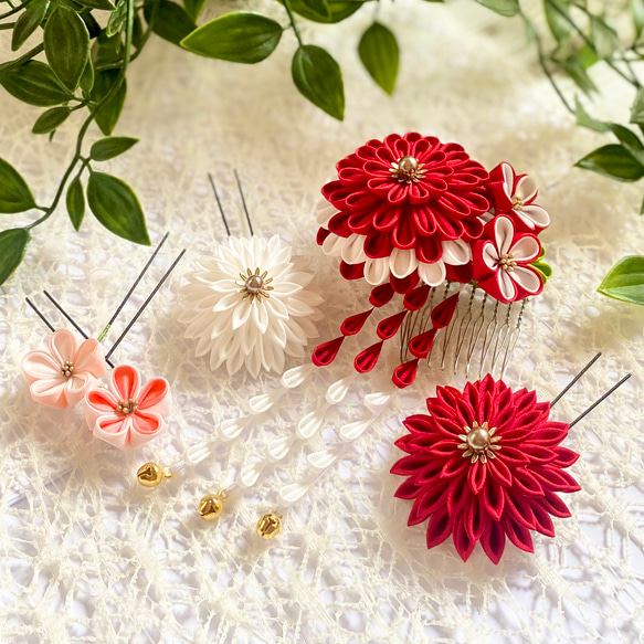 特集掲載】～上質な髪飾りで豊かなハレの日を～ 七五三髪飾り7歳様向け