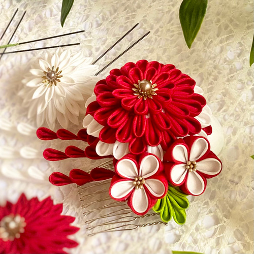 特集掲載】～上質な髪飾りで豊かなハレの日を～ 七五三髪飾り7歳様向け