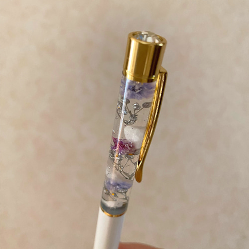 ジュエル付き新登場ムーンストーン入天然石ボールペン(6月の