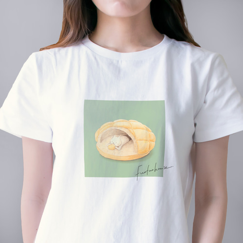 tnewties ノベルティ Tシャツ パンケーキ Sサイズ スイーツTシャツ「ねこパンケーキ」 Tシャツ ｢MessagE｣ 通販 11962762
