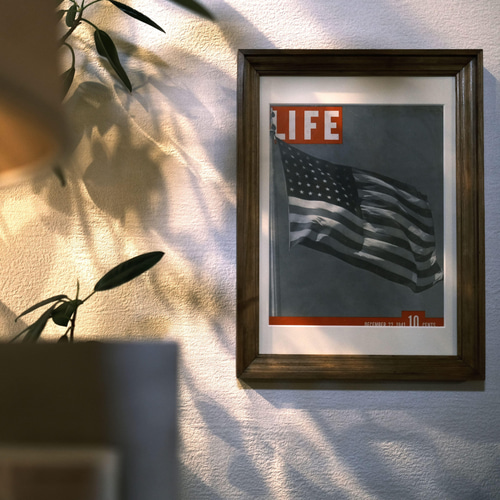 木製ポスターフレーム 杉 無垢 アンティーク額縁 A4/A3/A2/B5/B4/B3/B2