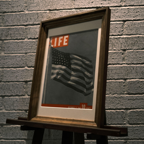 木製ポスターフレーム 杉 無垢 アンティーク額縁 A4/A3/A2/B5/B4/B3/B2