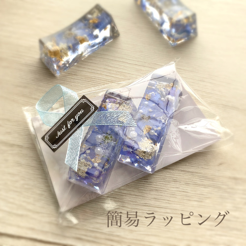 ミモザの箸置き 2個セット ＊ギフト＊母の日＊敬老の日＊フラワー