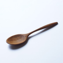中型木匙（胡桃木）A026-0 第2張的照片