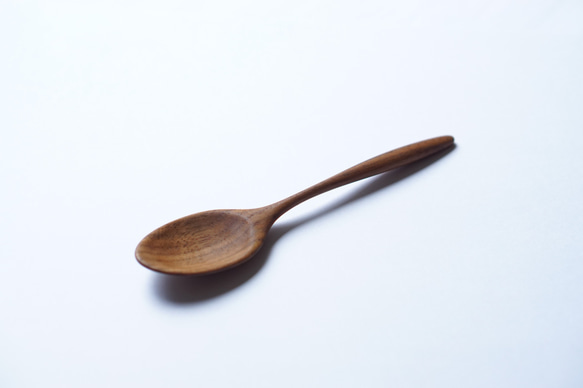 中型木匙（胡桃木）A026-0 第2張的照片