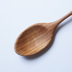 中型木匙（胡桃木）A026-0 第7張的照片
