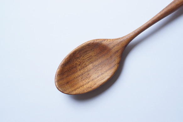 中型木匙（胡桃木）A026-0 第7張的照片