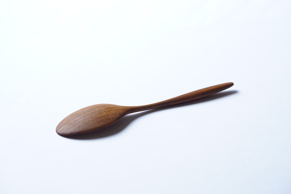 中型木匙（胡桃木）A026-0 第3張的照片