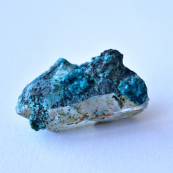 Chrysocolla on Quartz 2019 Newfound Peru 22 克/礦物/水晶寶石 第10張的照片