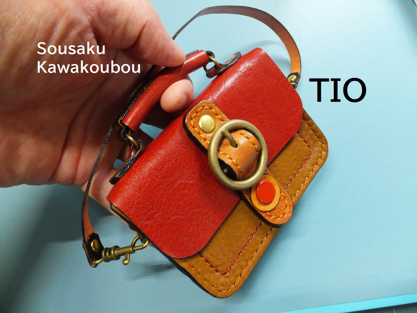 【送料無料】★3000円値引きショルダーバッグ?!可愛い名刺・カードも入るミニバッグ財布兼小物入れ TIO-MS008