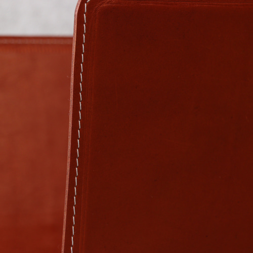 レザーマガジンラック オーク脚 ブックスタンド 本棚・絵本棚