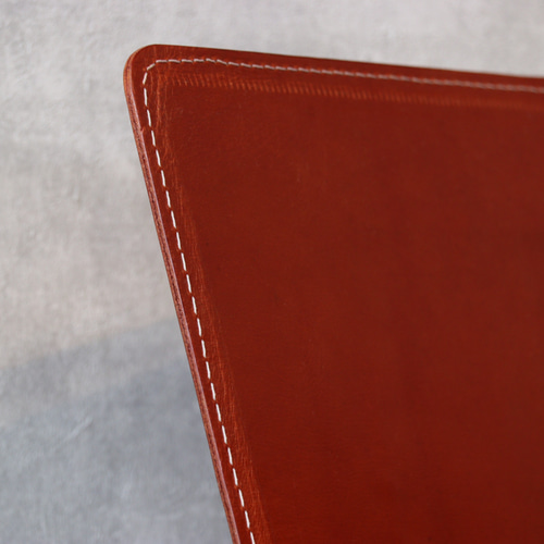 レザーマガジンラック オーク脚 ブックスタンド 本棚・絵本棚