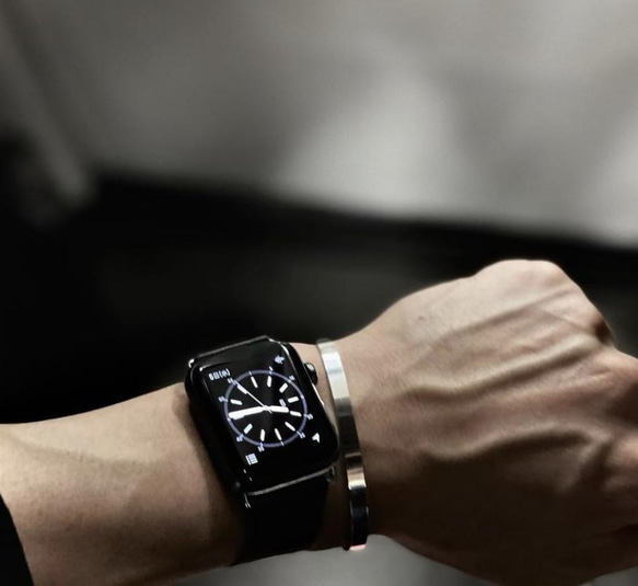 Apple Watch 錶帶 Apple Watch 皮帶皮革全系列兼容 38mm/40m/41mm 卡其色 第14張的照片