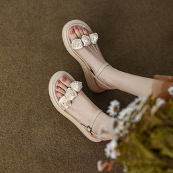 母の日メッシュ パンプス シューズ レディース 靴 おすすめ 靴 かわいい 室内用シューズ スリッポン レディース ロー 9枚目の画像