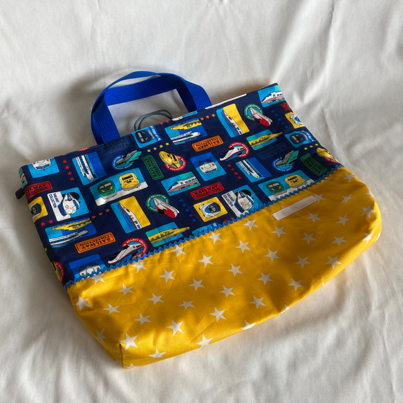 ドクターイエロー レッスンバック シューズケース コップ袋 着替え袋