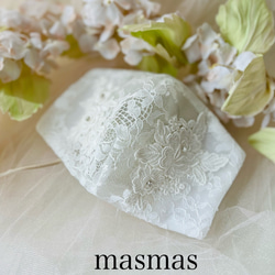 華麗❤️立体薔薇レースビジュ❤️高級小花ケミカルレース