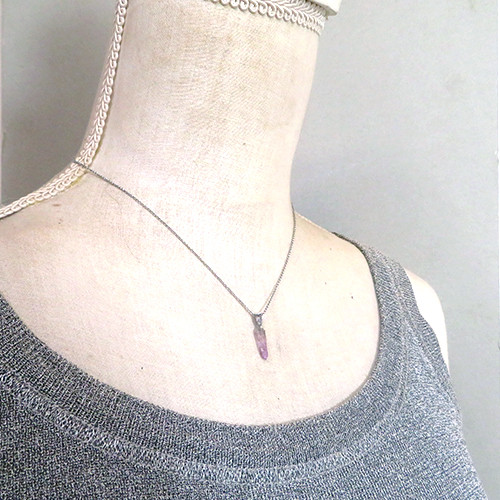 アメジスト 原石 ネックレス ベラクルスアメジスト 原石 ネックレス 天然石 ペンダント gn68