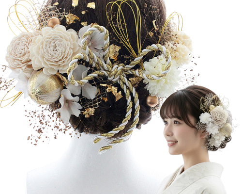 680 LALALAの 成人式用髪飾り 成人式 袴 卒業式 和装 振袖 七五三