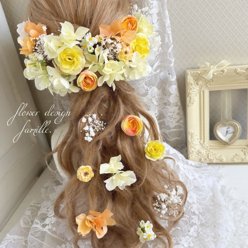 【期間限定】花束 プリザーブドフラワー 髪飾り付き ブーケ 前撮り ヘアードレス 期間限定】花束 プリザーブドフラワー 髪飾り付き ブーケ 前撮り