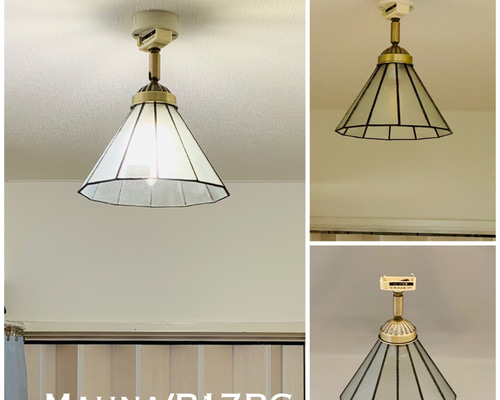 天井照明 Roana/CBG シーリングライト ガラス ランプシェード E17 シーリングライト 照明 Lau/CBG ガラス ランプシェード E17 真鋳