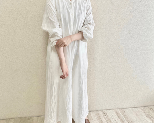 タグ付 プランテーション 23SS マシュマロガーゼコート ワンピース M 白 cd400ca5c21a5c2351b157be91bf12