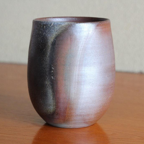 【国内即発送】 備前焼のお湯呑（渋め） 湯呑み 備前焼 器 takagi 通販 12384139 工芸品
