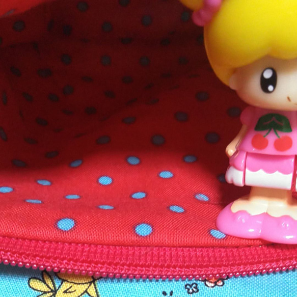 おとめちっく♥レトロガール　ファスナーポーチ　ピンクス　少女漫画　昭和　キャンディキャンディ風 17枚目の画像