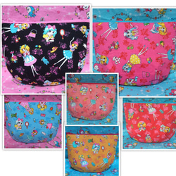 ハニーチューン♥巾着袋 ピンクス pinks パッチワーク 入園入学準備