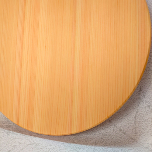 ひのきの丸型まな板 HIMARI -ひまり- 20〜27cmまでサイズオーダー