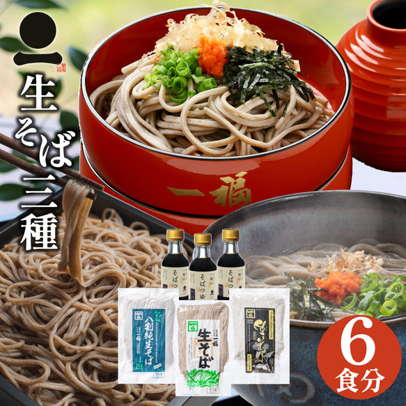 父の日 ギフト プレゼント 出雲そば 6食分【3つの味生そば詰合せ 父の日 ギフト プレゼント 出雲そば 6食分【3つの味生そば詰合せ