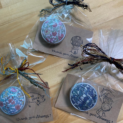 35種類リニューアル！好きな柄が2つ選べるリバティのマカロン缶！ピル