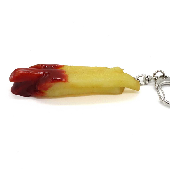 食べちゃいそうな フライドポテト 食品サンプル キーホルダー ストラップ 11枚目の画像