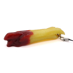 食べちゃいそうな フライドポテト 食品サンプル キーホルダー ストラップ 12枚目の画像