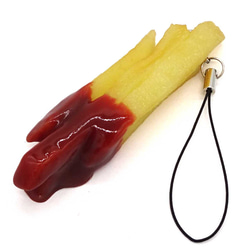 食べちゃいそうな フライドポテト 食品サンプル キーホルダー ストラップ 10枚目の画像