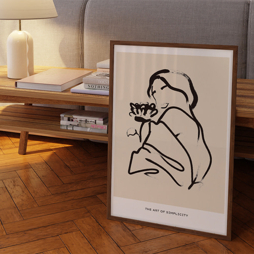 モダンアートポスター / i0719 / 女性や風景、抽象画など インテリア