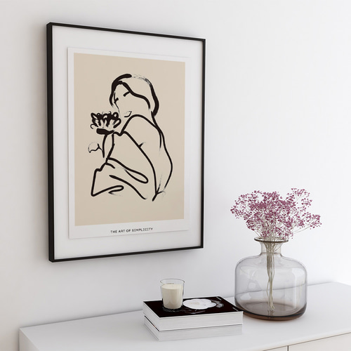 モダンアートポスター / i0719 / 女性や風景、抽象画など インテリア