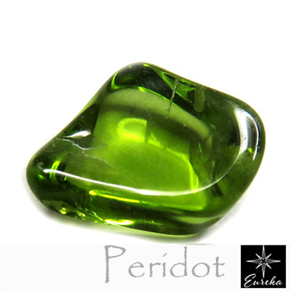 現品限り ペリドット 原石 2.7ct ルース ブラジル産 宝石質 天然石 ８月 誕生石 trr80 1枚目の画像