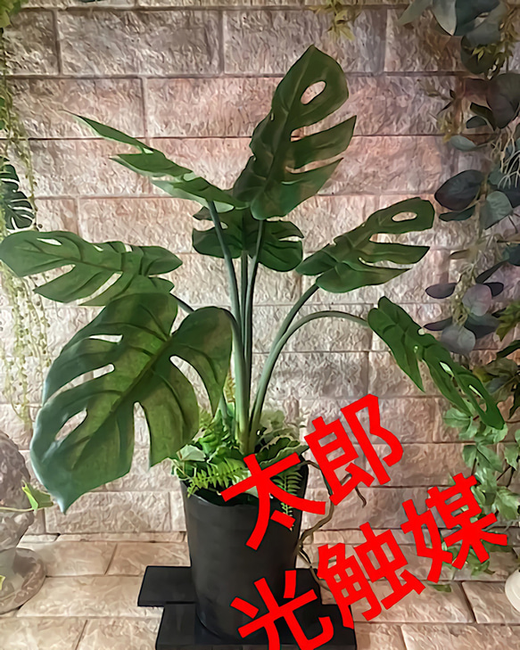 光触媒　人工観葉植物　ウォールグリーン　造花　インテリア