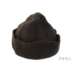秋冬向け　フェルトで作った自由な帽子　～ブレイバーキャップ～ 8枚目の画像