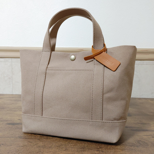 帆布トートバッグ S モカベージュ トートバッグ BraveryField