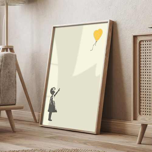 バンクシー アート ポスター】ウォールデコ モダン インテリア雑貨