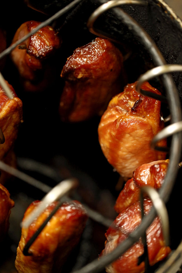 肉旨しみきやの手作りお惣菜　焼き豚もも詰め合わせ3本セット　自家製タレ付き 1枚目の画像