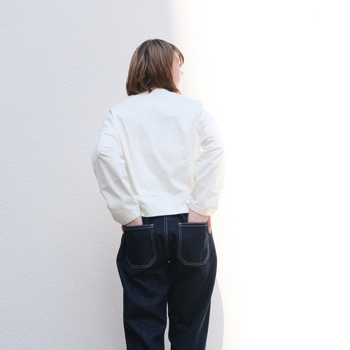 ヴァンブランプリュス vent blanc+ amv-3196 バック タック プルオーバー PABLO ジャージー 10％offクーポン配布中 vent blanc VENT BLANC+ ヴァンブラン プリュス PABLO